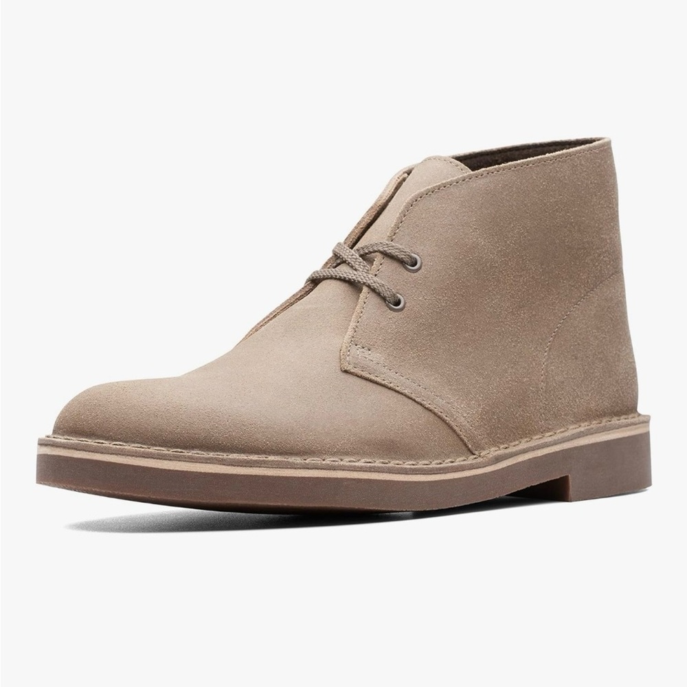 Men’s Clarks Bushacre 2 Suede - Olive Suede